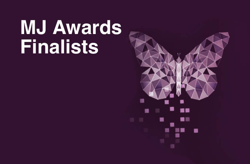 Banner reading MJ Awards Finalists