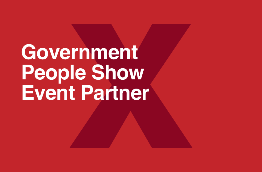 Banner reading Government People Show Event Partner