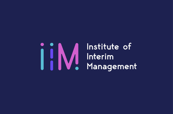 Banner showing logo of Institute of Interim Management