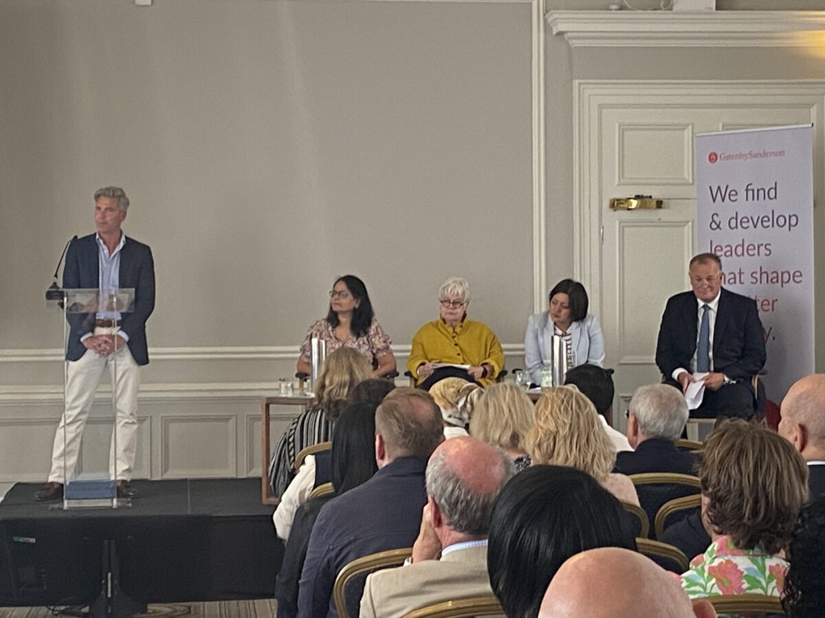 #InspireShift panel 2 with Nick Largent, Priya Javeri, Mary Stiasny, Rokhsana Fiaz OBE and Stephen Watson QPM