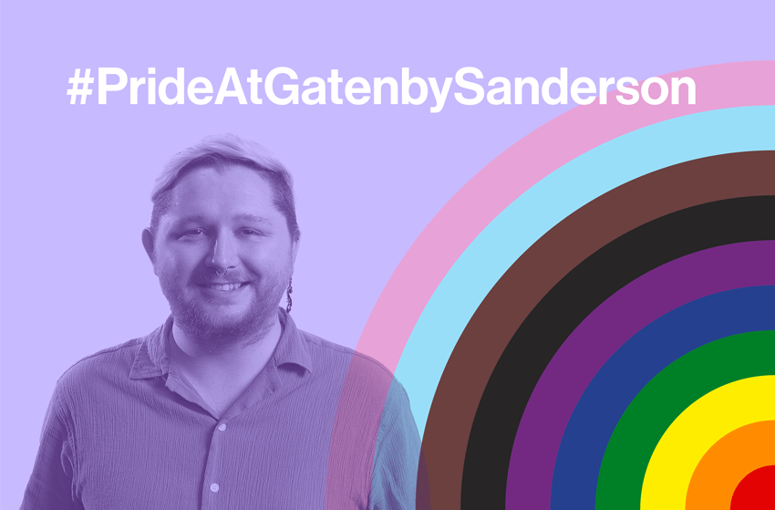 Header for interview with David Ward for Pride at GatenbySanderson