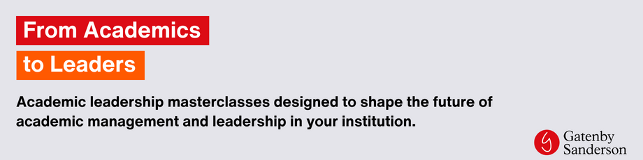 academic leadership masterclasses