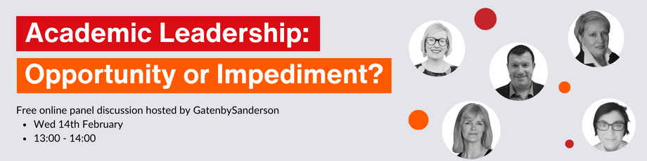 academic manager leadership development webinar banner