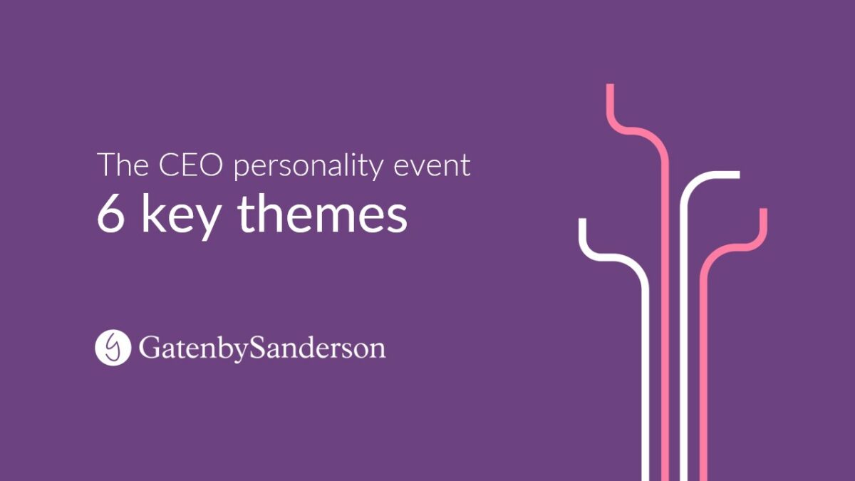 ceo personality event