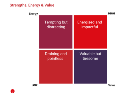 Strength And Power Matrix Develop your strengths rather than weaknesses