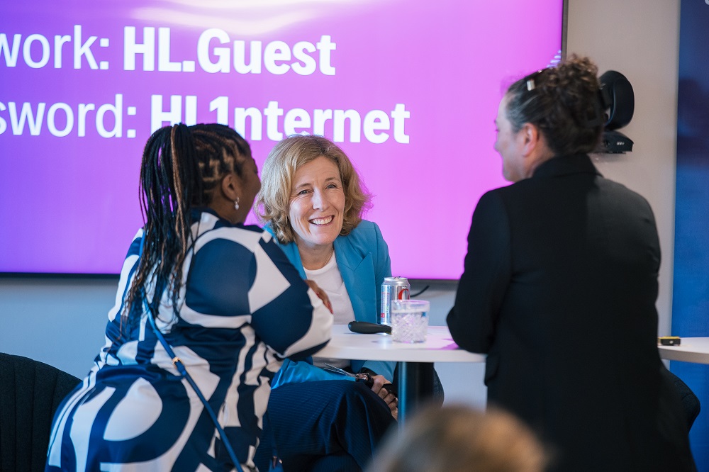 Emma Wright at WIT Advancing Digital Trust event with others - Jo Tolner Photography