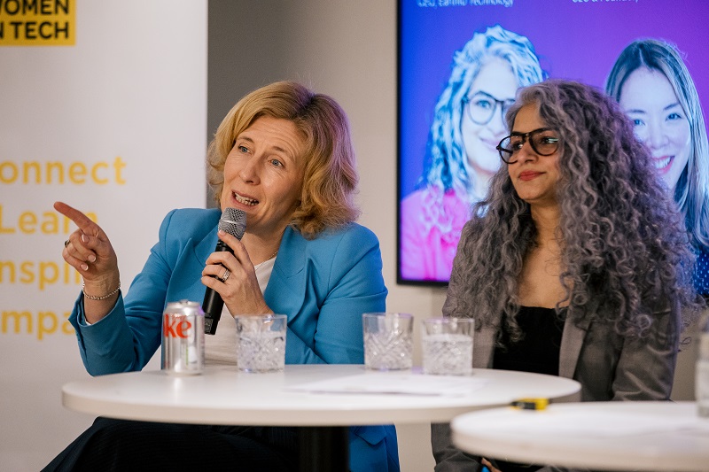 Emma Wright speaking at WIT Advancing Digital Trust Event: Jo Tolner Photography