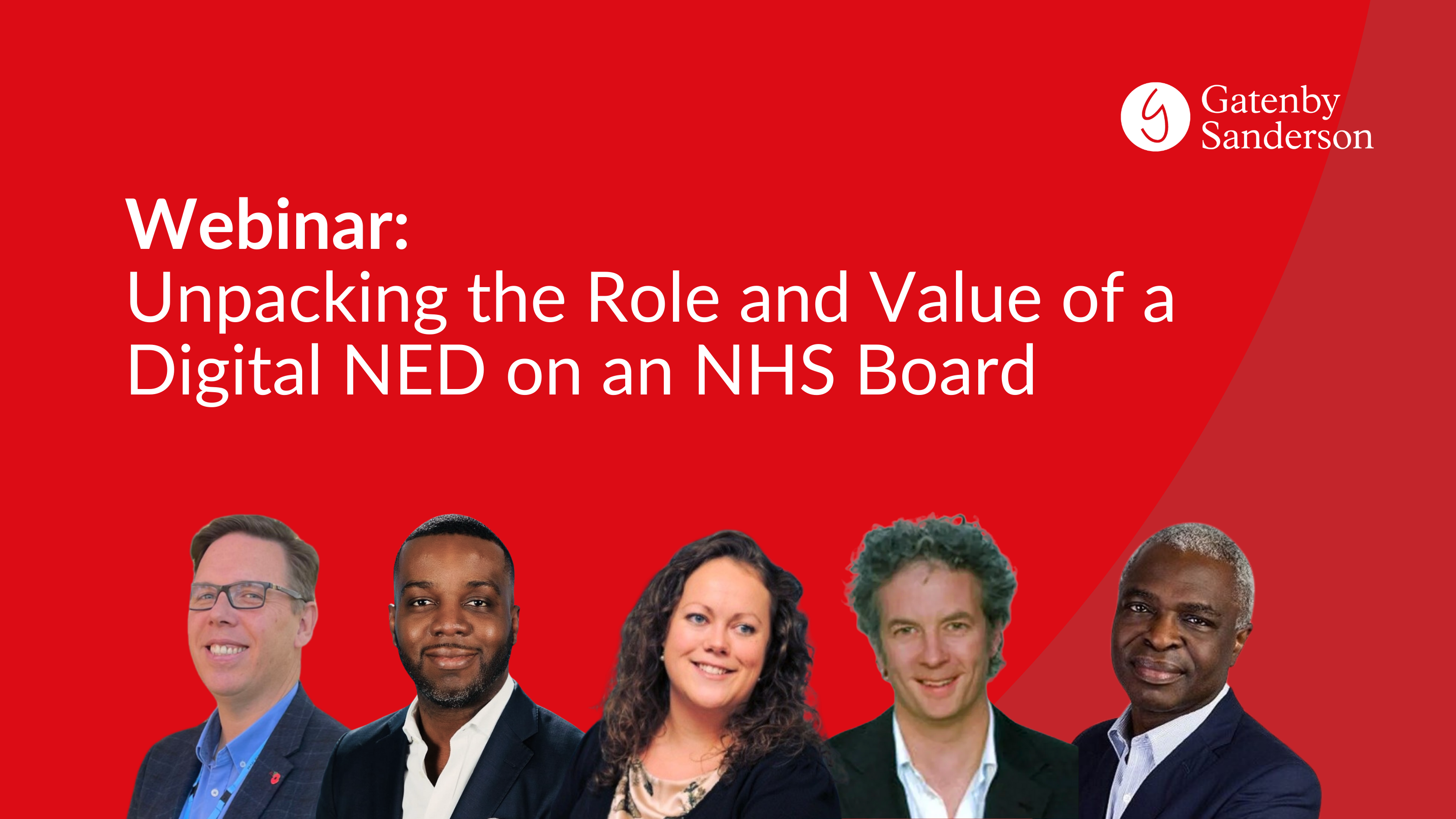 GatenbySanderson Digital NED NHS board
