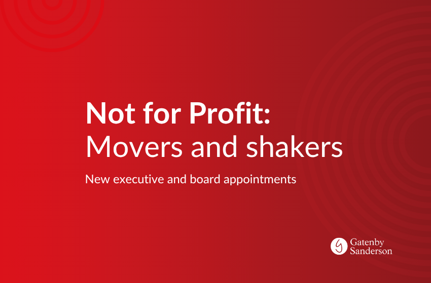 not for profit movers and shakers