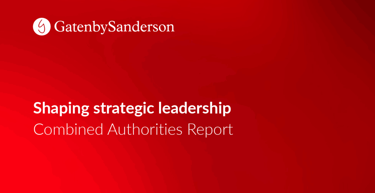 combined authorities report