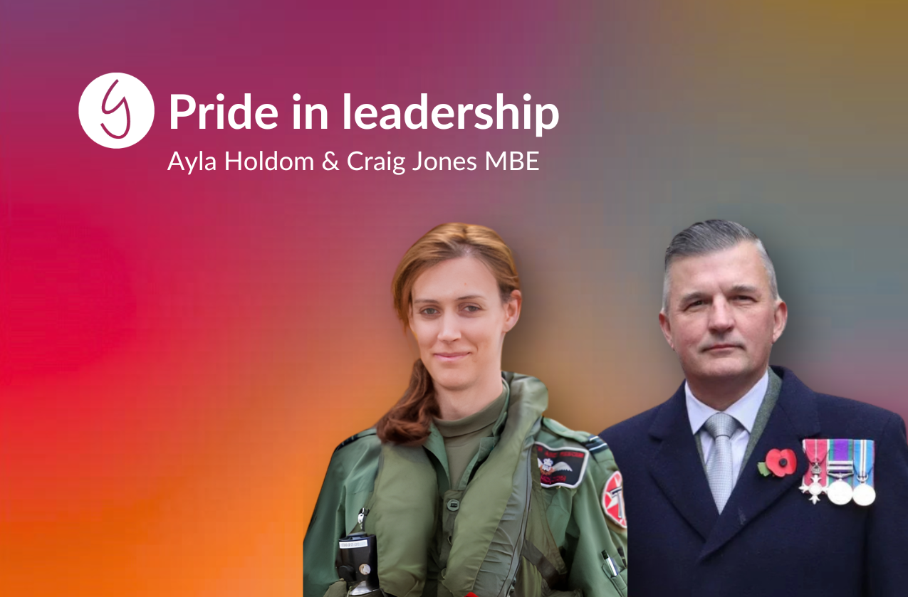 Pride in Armed Forces Day with Ayla Holdom and Craig Jones MBE